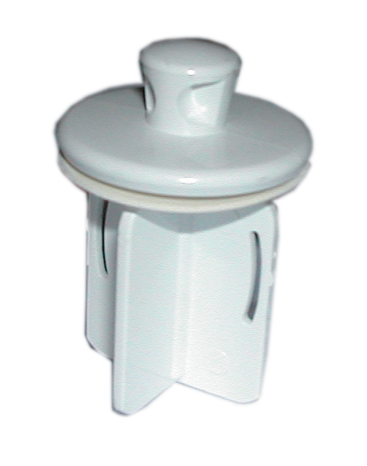STOPPER FOR OVAL SINK WHITE