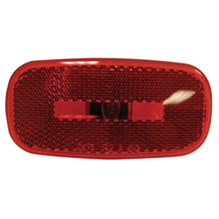 REPLACEMENT LENS CLEARANCE/ SIDE MARKER LIGHT w/ REFLEX - RED