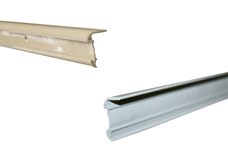 SQUARE LEG ROOF EDGE - 16' X 1-1/4" X 5/8" - COLONIAL WHITE