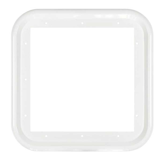 Door Trim for Tankless Water Heater White