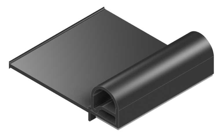 FLIP 'N SEAL SLIDEOUT SEALING SYSTEM SINGLE .91" BULB 2.5" WIPE 35'