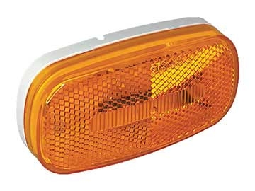 Marker Light Amber with White Base