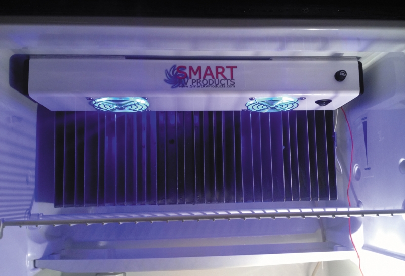 Fridge Fix: Dometic Double Fan Unit w/ Blue LED Light