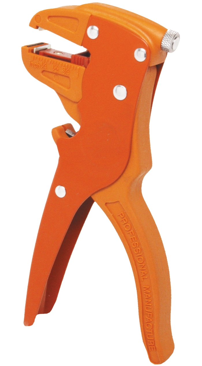 ADJUSTABLE WIRE STRIPPER/CUTTER TOOL