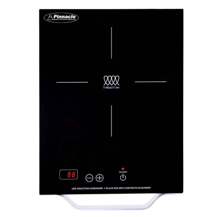 Pinnacle Portable Cooktop Single Burner Induction Black