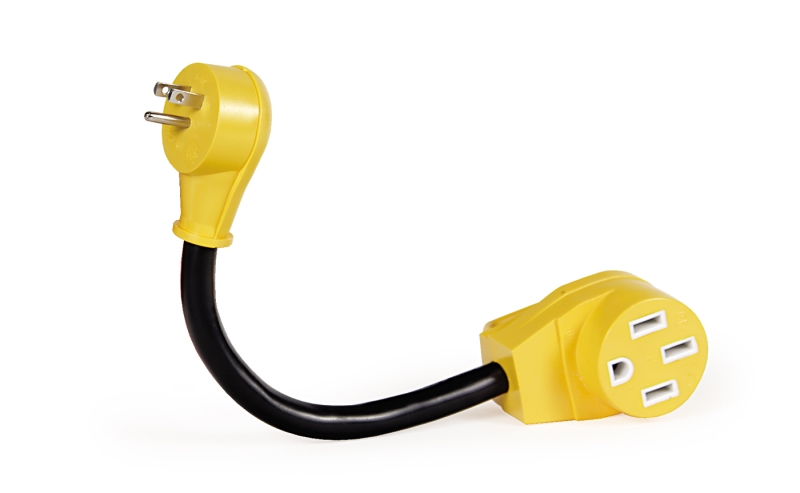 Power Grip Dogbone Adapter 15M-50F Amp 125V-1875W