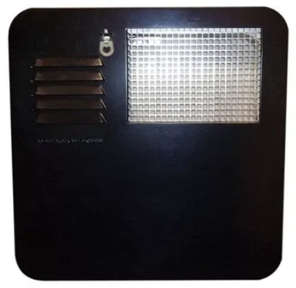 Water Heater Door  SW Model  Radius Corner  3&6 Gallon  Black