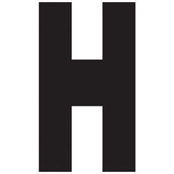 BLACK LETTER - H