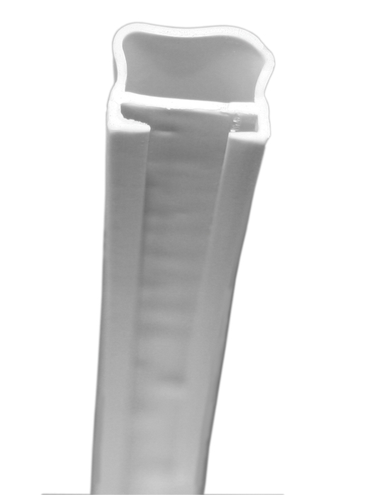 D Seal For Slide-Out Rooms 1" wide x 15/16" high x 35' long- White
