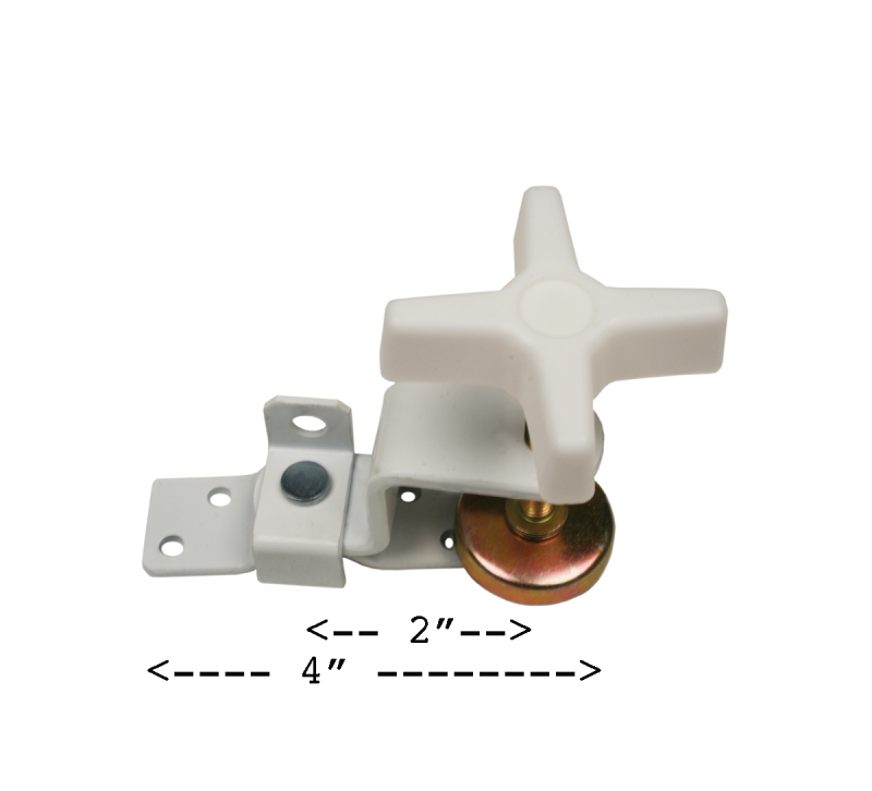 BUNK CLAMP FOLD OUT - WHITE
