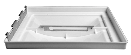 VENT LID JENSEN PRE 94 WITH PIN HINGE WHITE