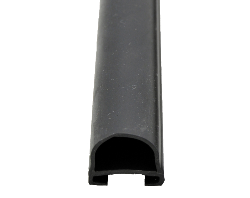 D Seal  For Slide-Out Rooms 1" x 15/16" x 35' - Black