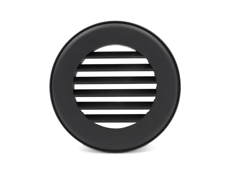 Heat Vent 4" Black