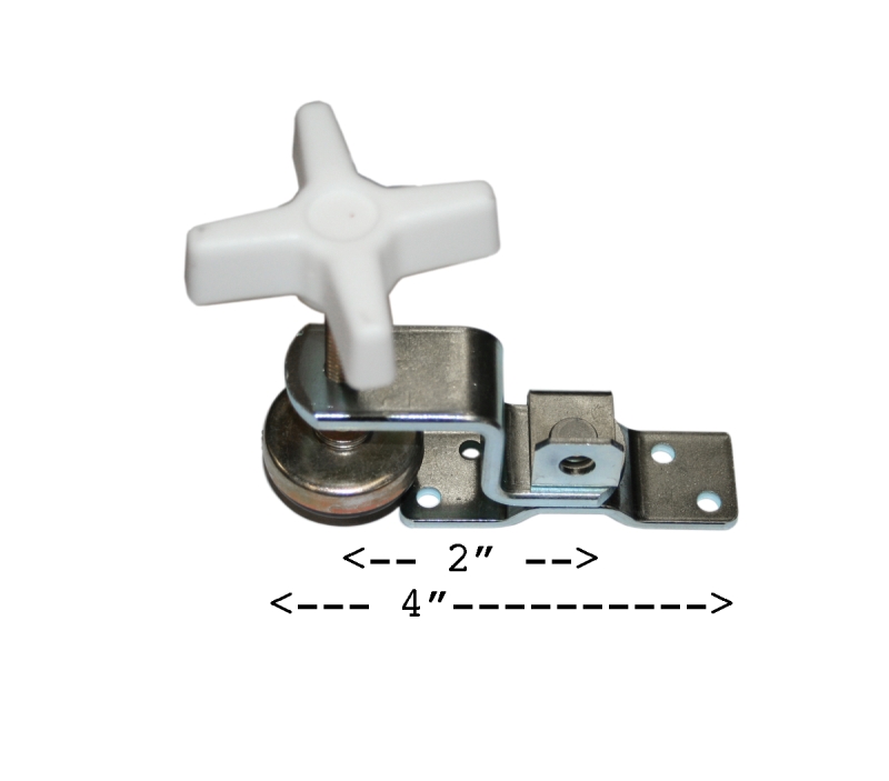 BUNK CLAMP FOLD OUT - ZINC