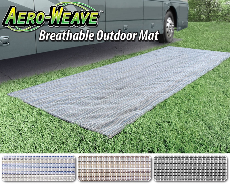 PATIO MAT AERO-WEAVE 6' x 15' - SEASCAPE