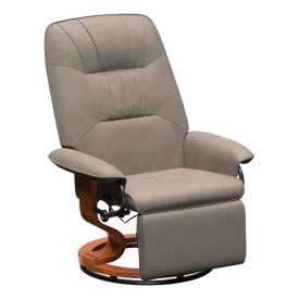 Euro Recliner Chair  Driftwood