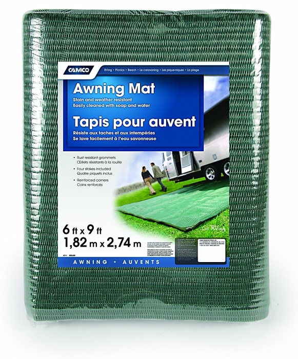 LEISURE MAT  6' X 9' - GREEN