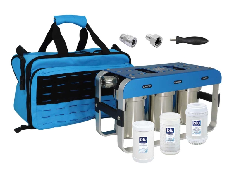 Blu Tech RV Water Filtration System 3 Stage AR3