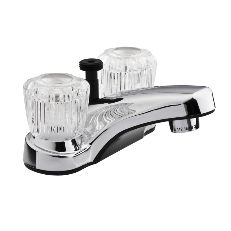 RV Lavatory Faucet w/ Diverter - Chrome Polished