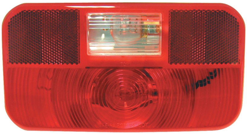 REPLACEMENT LENS TAIL LIGHT W/ BACK UP