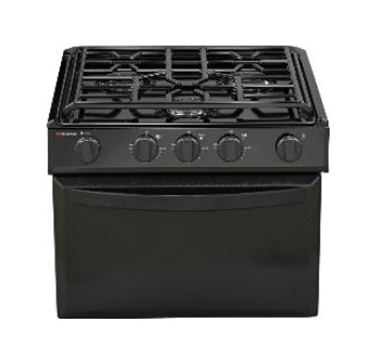 Range 3 Burner 17"-Black Piezo