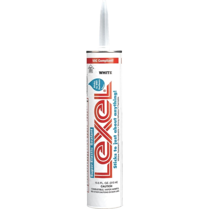LEXEL Sealer 10.5 Oz. CARTRIDGE - WHITE