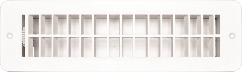 Vent Register - Plastic White