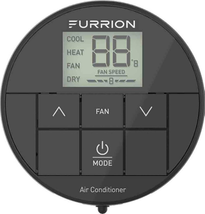 WALL THERMOSTAT SINGLE ZONE HIGH EFFICIENCY BLACK