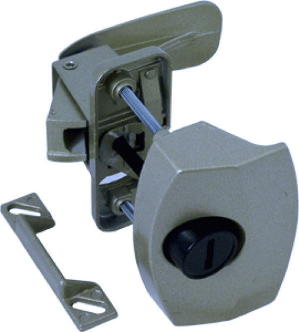 Low Profile Entry Door Latch