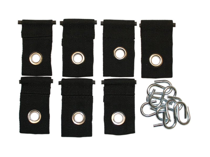 Fabric Awning Tabs and Hooks - 7/Pk