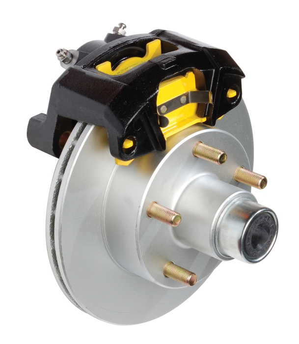 ROTOR 10 INCH VENTED INTEGRAL HUB DISC BRAKE KIT