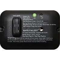 Alarm Carbon Monoxide/Propane - Surface Mount - Black