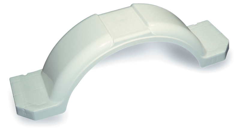 FENDER WHITE PLASTIC 13-15 INCH