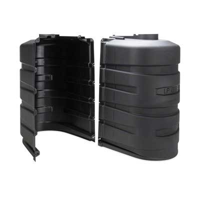 30 Lb Double Tank Cover-Black