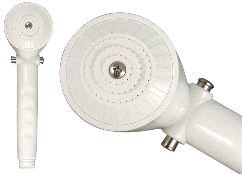 SHOWER HEAD ONLY - WHITE - CLASSIC