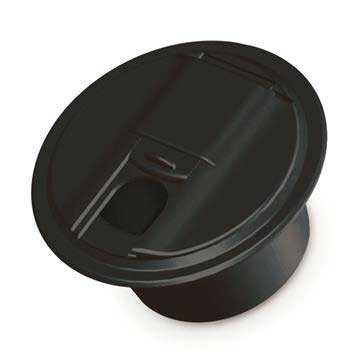 Universal Cable Hatch - Black