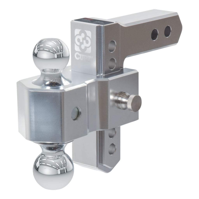 Curt AlumaLite Adjustable Ball Mount - 5-1/2" Drop