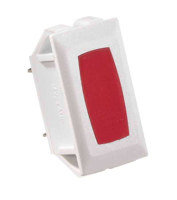 Indicator Light for Switch White/Red