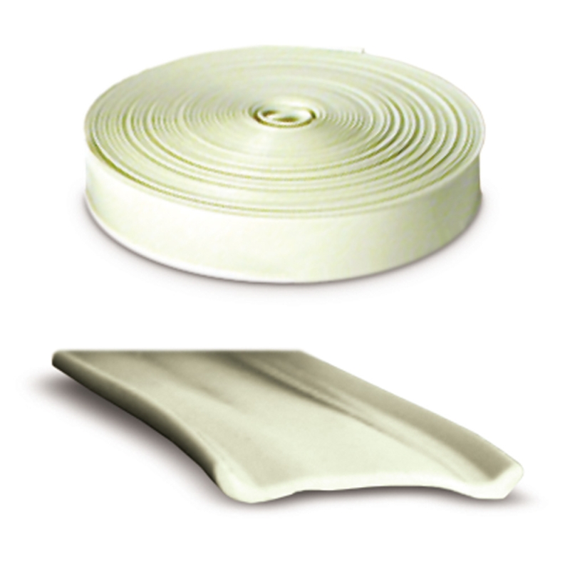 Standard Insert Trim - 1" x 25' Colonial White