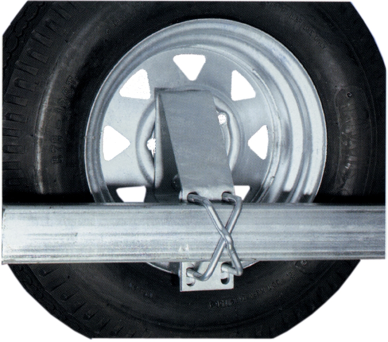 SPARE TIRE CARRIER - GALVANIZED