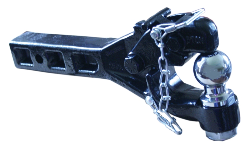 PINTLE HOOK COMBINATION 2 INCH RECEIVER MOUNT 12 000 LB