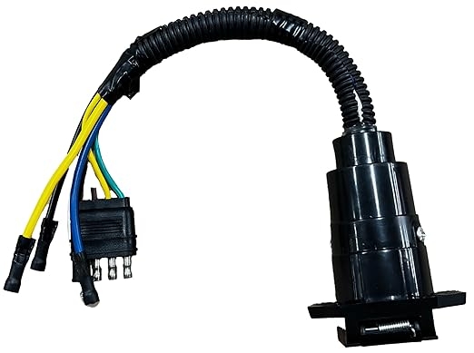 4-Way Flat to 7-Way Socket Adapter Harness