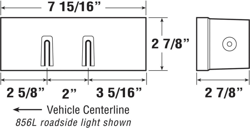 LED SUBMERSIBLE COMBINATION TAIL LIGHT RIGHT