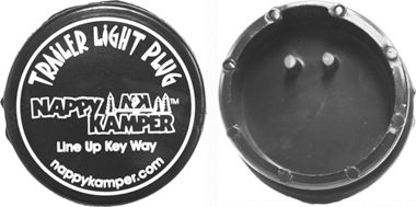 PLUG TRAILER LIGHT NAPPY KAMPER