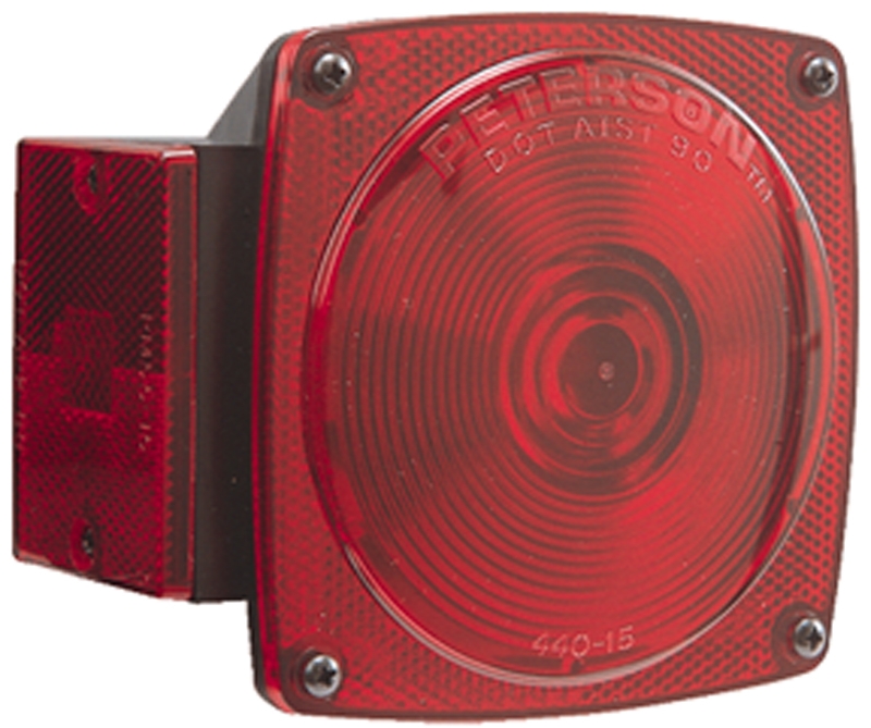 TAIL LIGHT - LEFT SIDE (W/ LICENSE ILLUM)