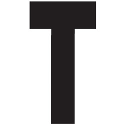 BLACK LETTER - T