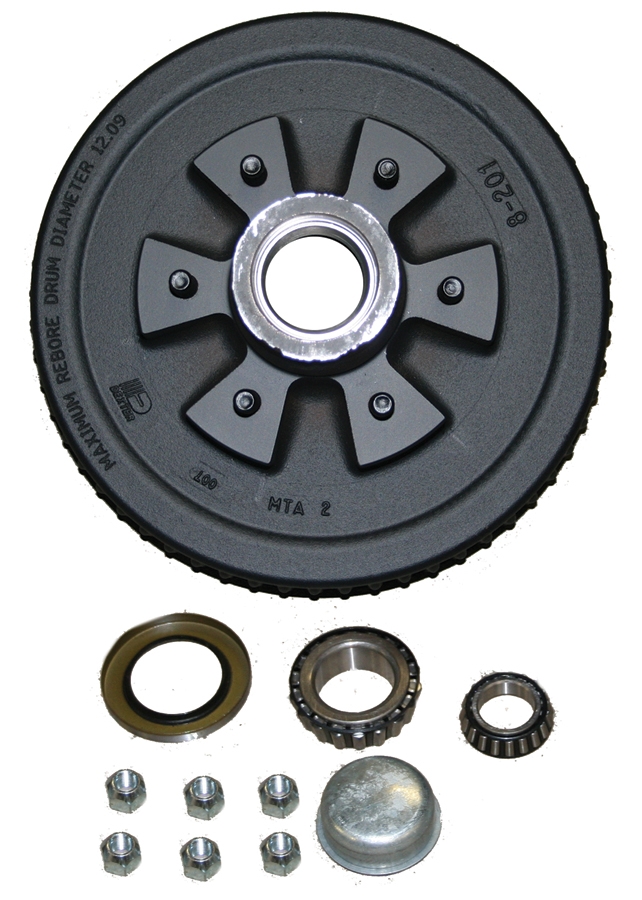 HUB AND DRUM ASSEMBLY - FOR 12 INCH X 2 INCH