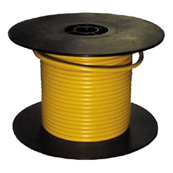 10 GAUGE WIRE - 100' SPOOL  YELLOW