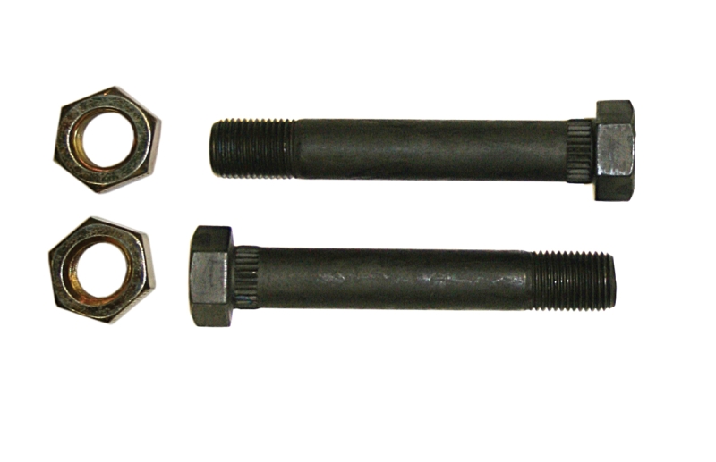 SHACKLE BOLT - DIAMETER: 9/16"-18 LENGTH: 3.50" SPLINED SHACKLE BOLT FINISH: OILED