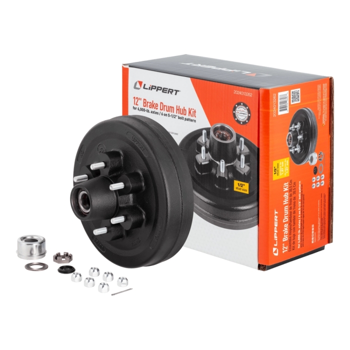 12" Brake Drum Hub Assembly